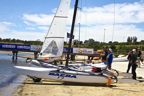 Nacra 17 - a new design for a new Olympic crew concept. © Richard Gladwell www.photosport.co.nz